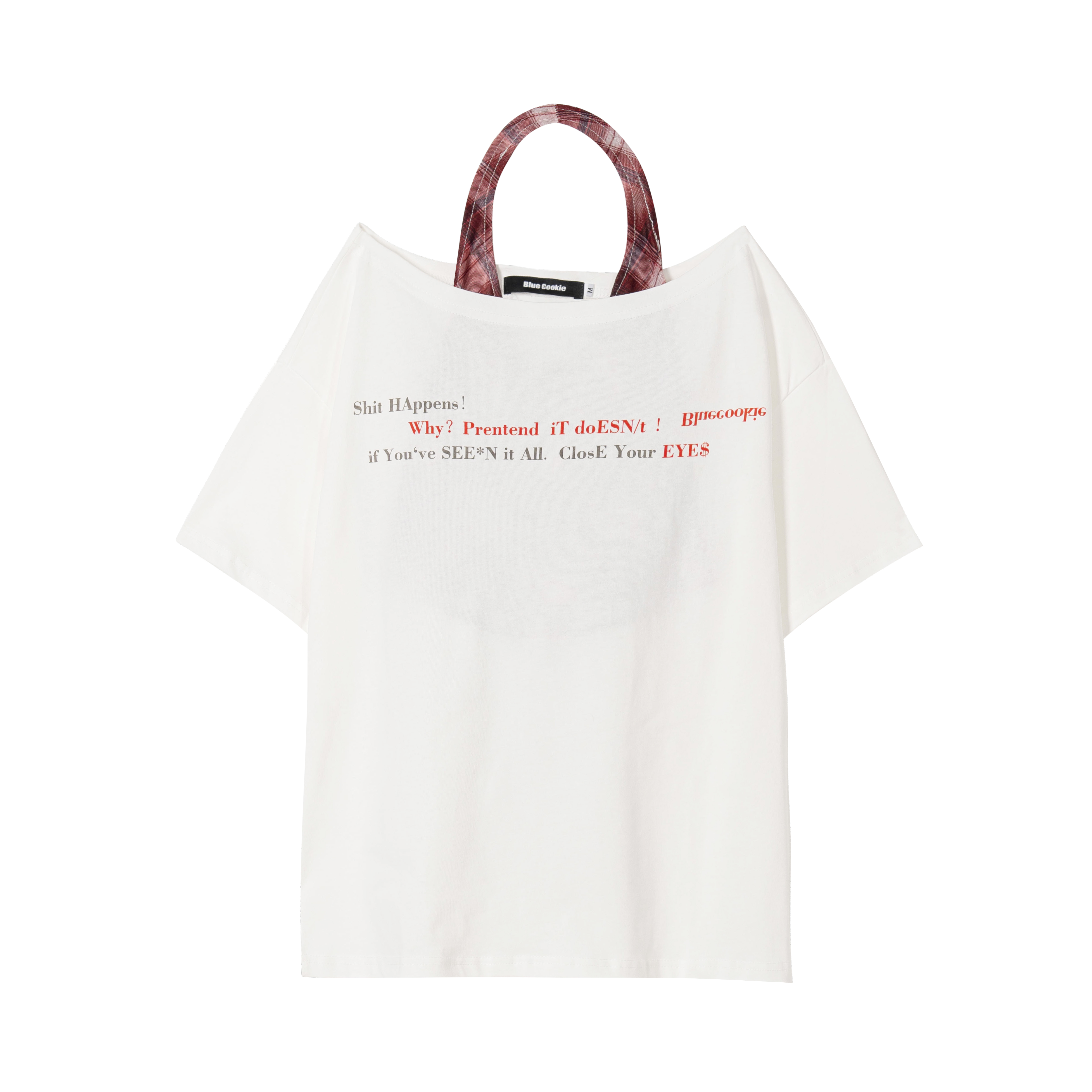 Sexy Halter Top and White Off-Shoulder Short Sleeve T-Shirt Two-Piece Set for Women - Trendy Loose Half-Sleeve Style