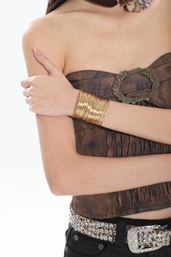 Silver Multi-Layer Wrapped Arm Bracelet - Niche Design for Spring 2025, Trendy Layered Jewelry, Fashion Accessory