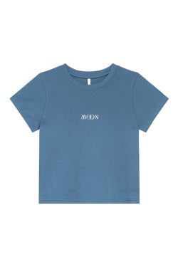 Slim Fit Short Sleeve T-Shirt for Women - Three-Dimensional Metal Letter Design - Summer 2025 Style - Casual Chic Fashion