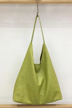 Textured Soft Leather Large Capacity Shoulder Tote Bag - 2023 Autumn/Winter Lazy Style Versatile Fashion Handbag