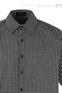 Trendy Blue and White Check Short-Sleeve Shirt for Men and Women - Casual Loose Fit for Daily Commuting, Summer Style