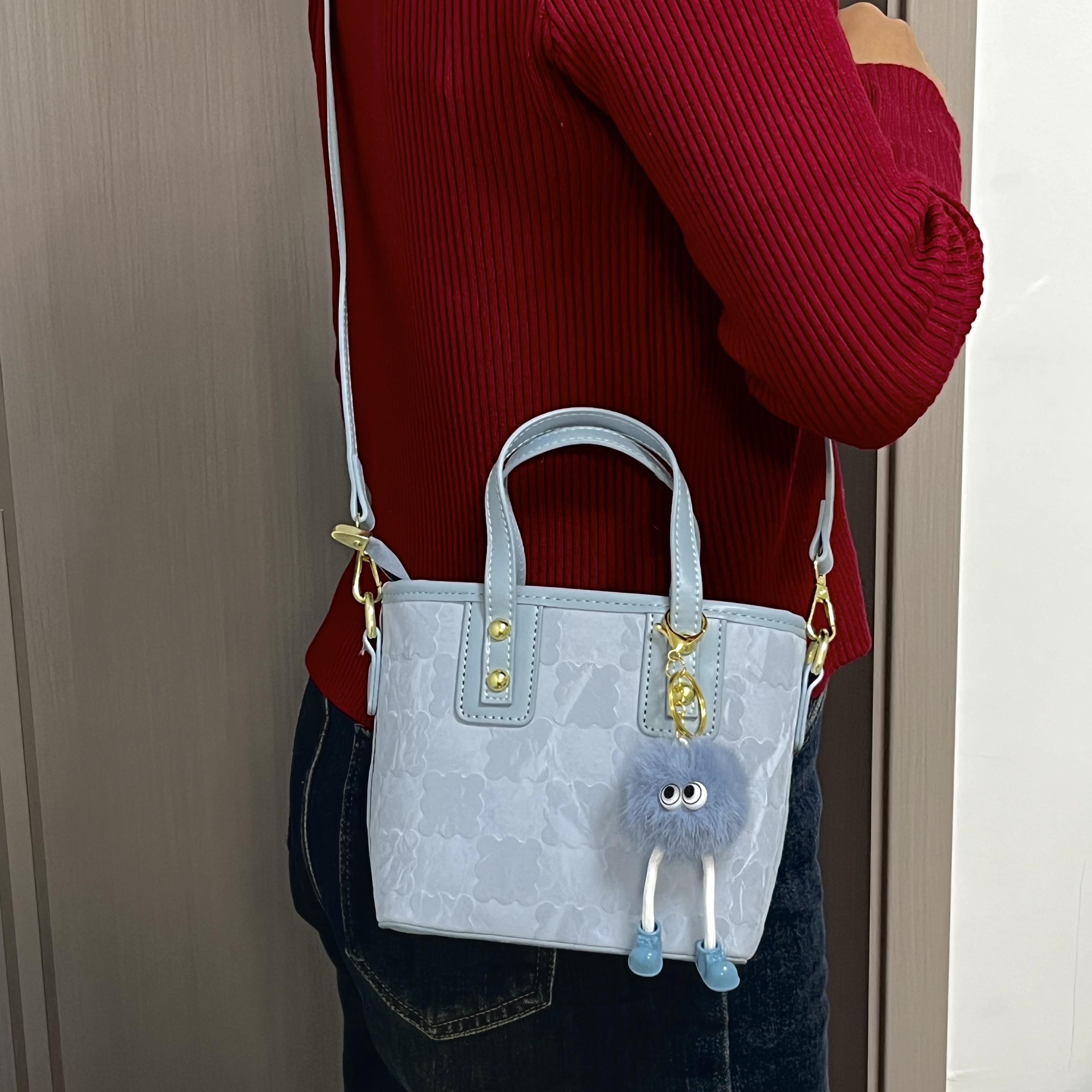 Trendy Plaid Tote Bucket Bag for Women - Versatile Shoulder Crossbody Bag, 2025 Fashion Must-Have