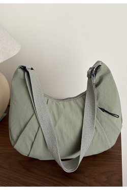 Trendy Summer Women's Casual Dumpling Bag - Large Capacity Commuter Shoulder Crossbody Bag for 2025 Fashion