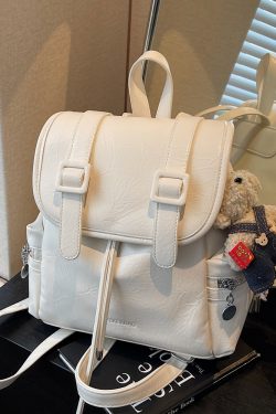 Trendy Women's Large-Capacity Backpack, Stylish Versatile Hiking Bag & Laptop Tote, Fashionable High-End Niche Design