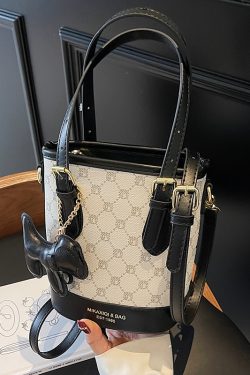 Trendy Women's Tote Bucket Bag - Versatile Crossbody with Luxurious Feel, 2025 New Style, Chic Niche Fashion Accessory