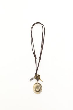 Western Cowboy Pendant Necklace - Retro American Style Personalized Fashion Jewelry Trendy Accessories