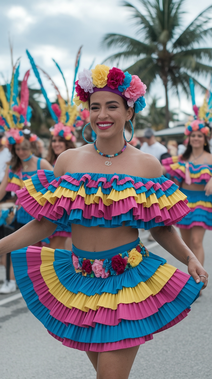 Puerto Rican Festival Outfits: Embrace Vibrant Culture outfit idea