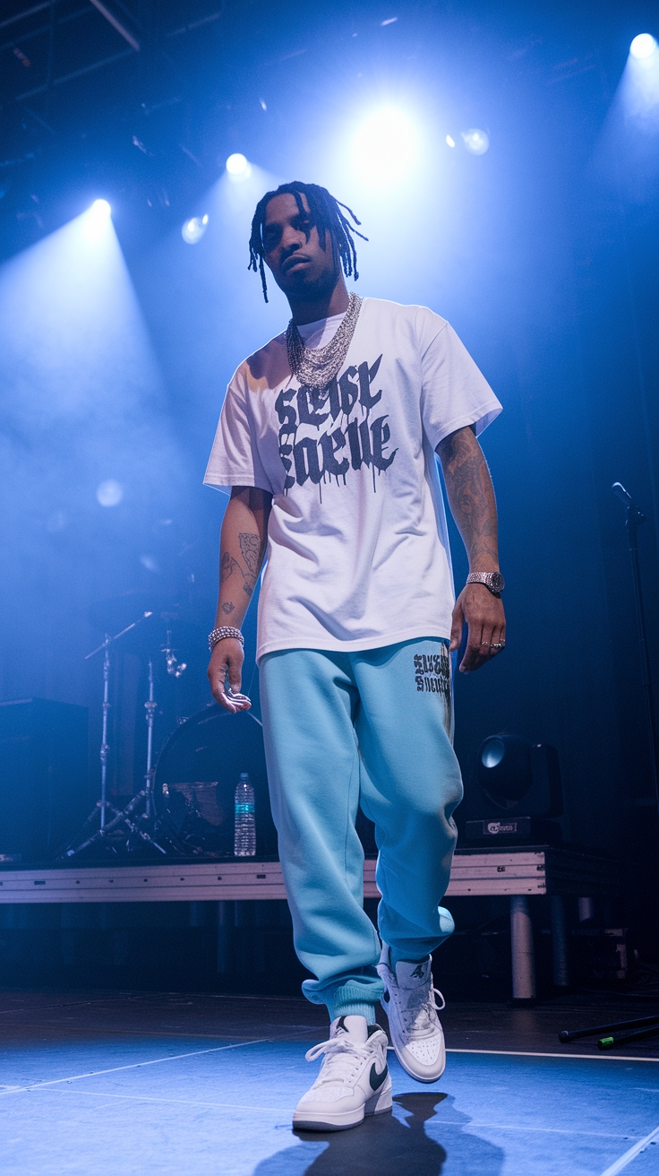 Rap Music Festival Outfits: Hip and Trendy Looks outfit idea