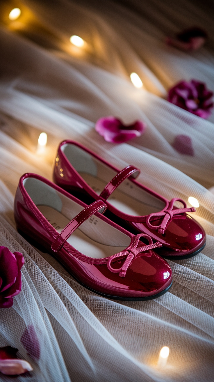 Pairing Red Ballerina Shoes with Your Outfits outfit idea