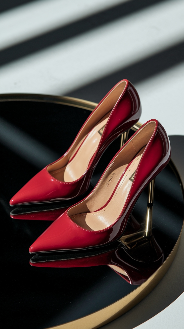 Daring Looks with Red Stilettos: A Style Guide outfit idea