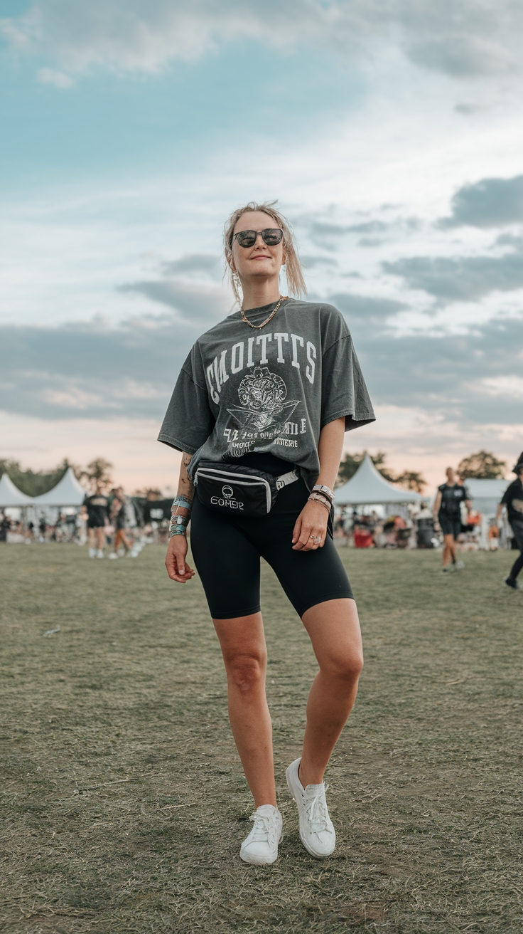 Simple Music Festival Outfits to Stand Out Effortlessly outfit idea