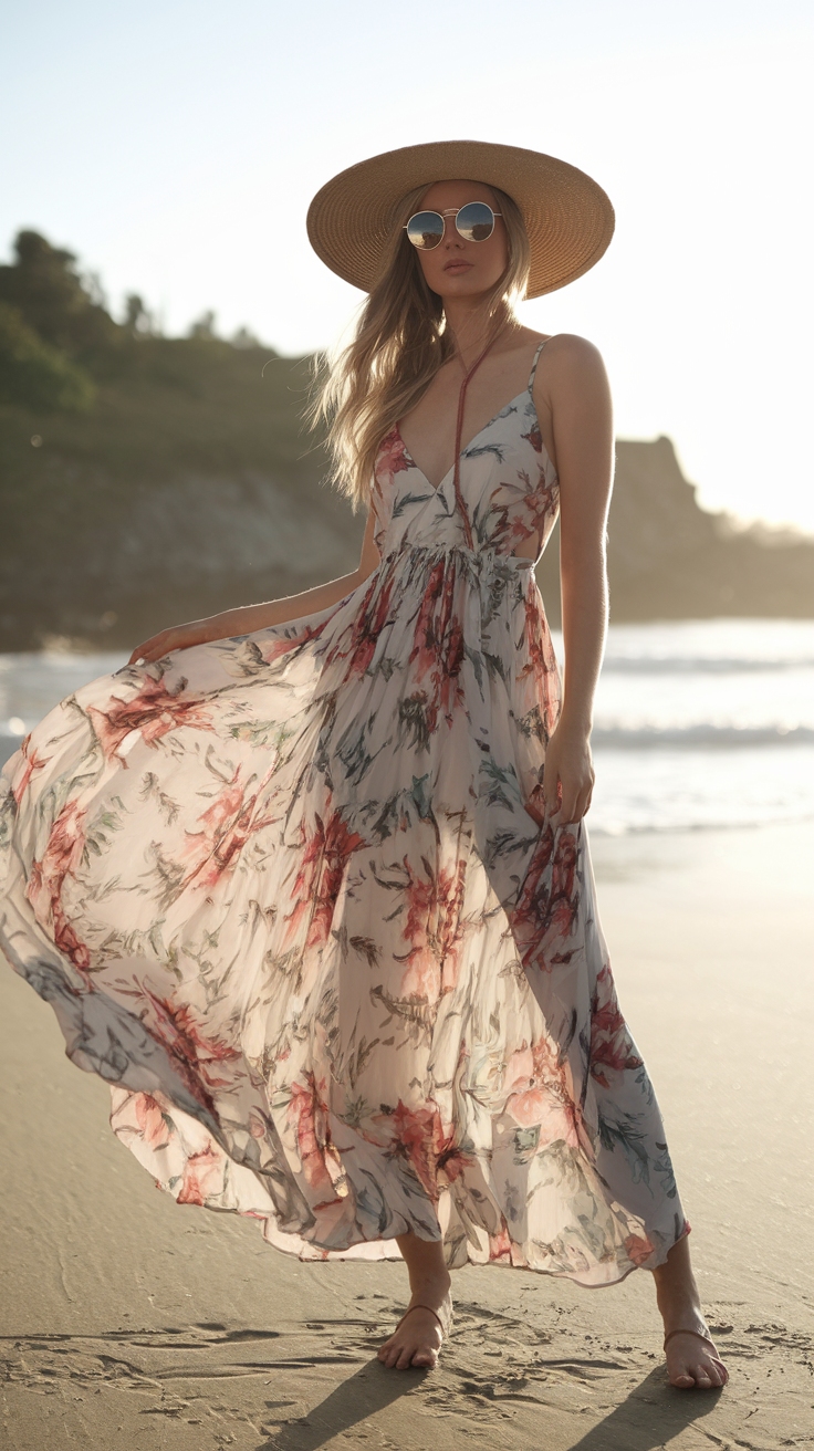Mastering the Art of Styling Maxi Dresses Effortlessly outfit idea