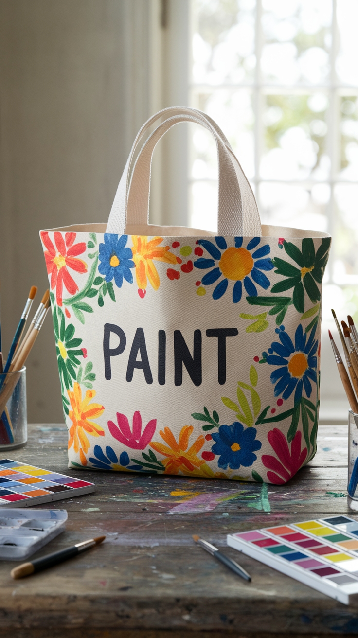 Tote Bag Inspo Paint: Adding a Splash of Color outfit idea