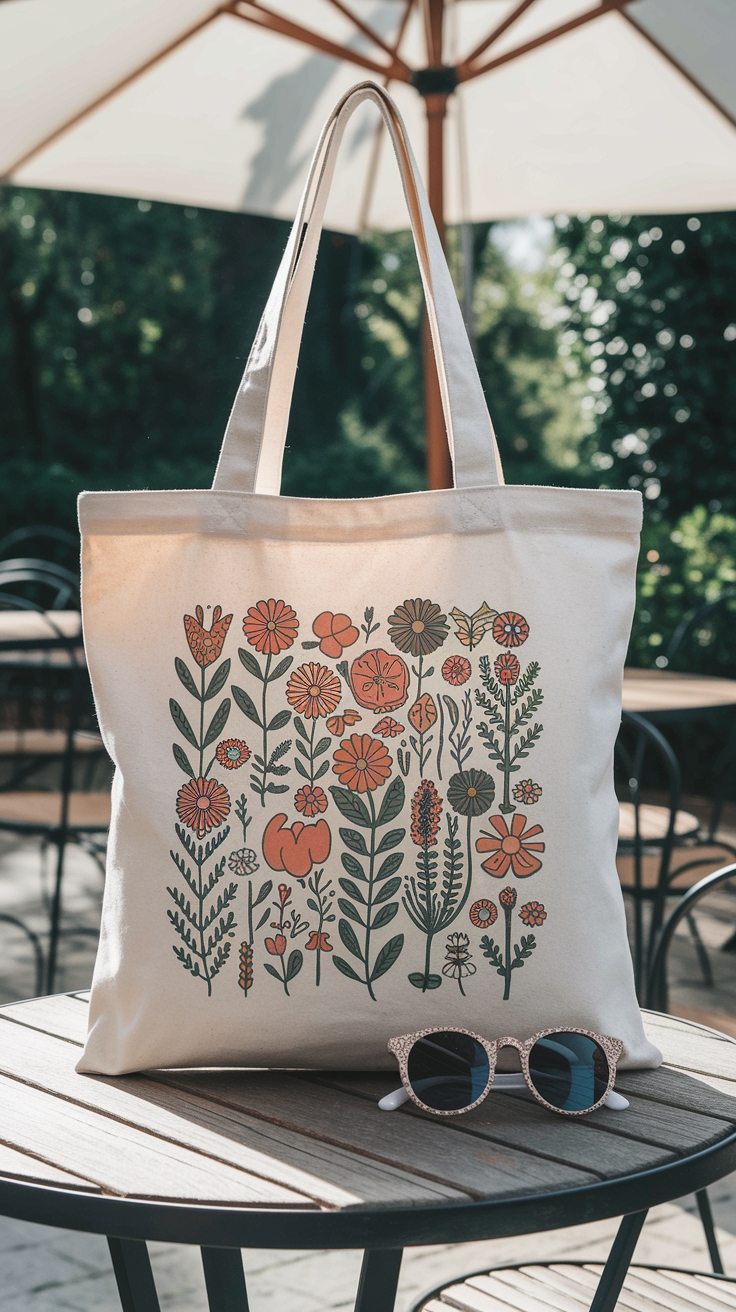 Exploring the Latest Tote Bag Print Design Trends outfit idea