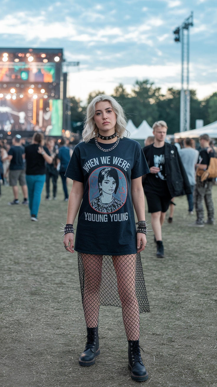 Best When We Were Young Festival Outfits to Rock outfit idea