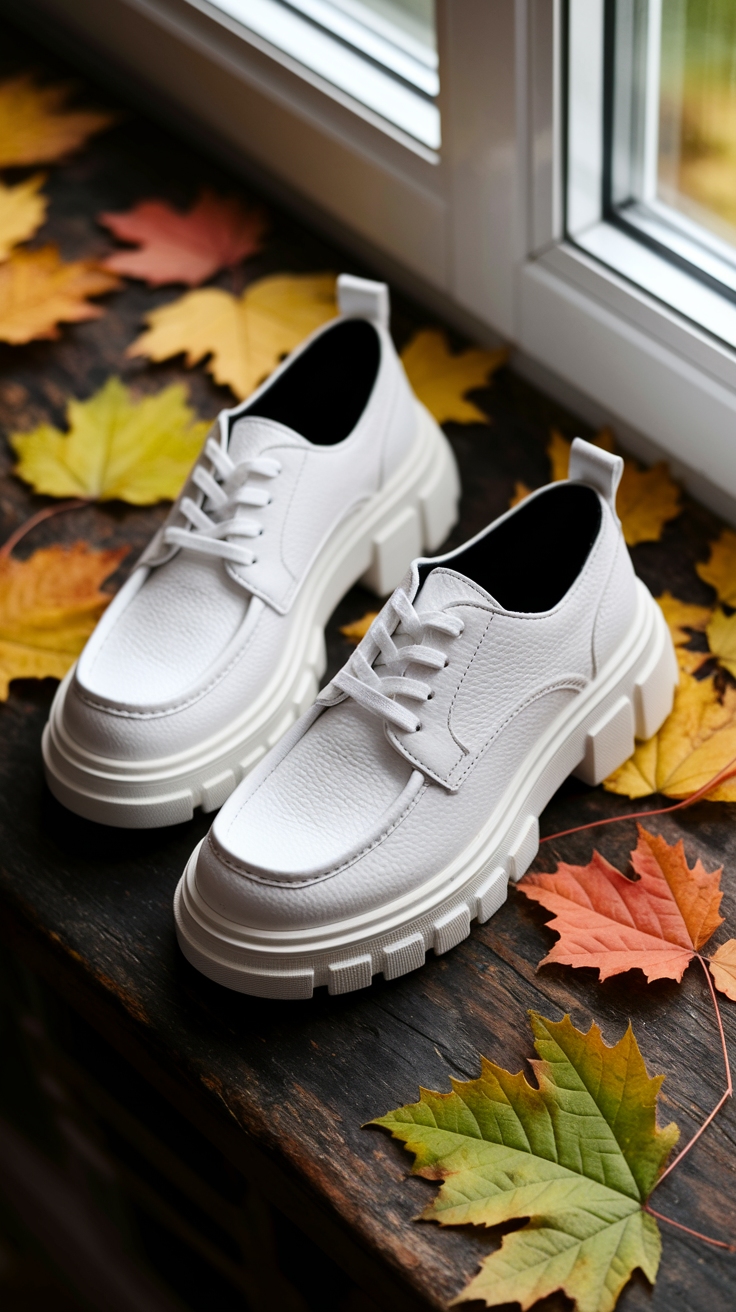 Fashion Forward: White Chunky Shoes for Every Outfit outfit idea