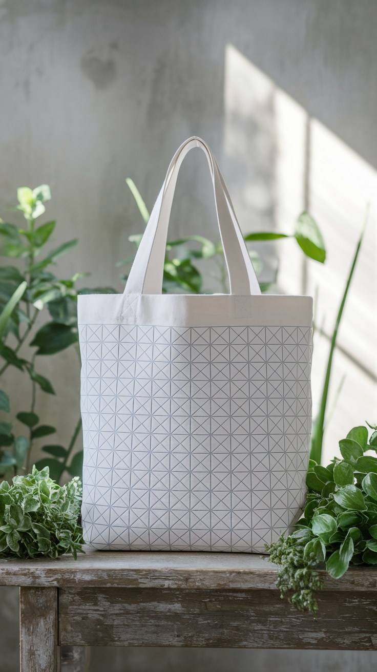 Chic White Tote Bag Design for Effortless Elegance outfit idea