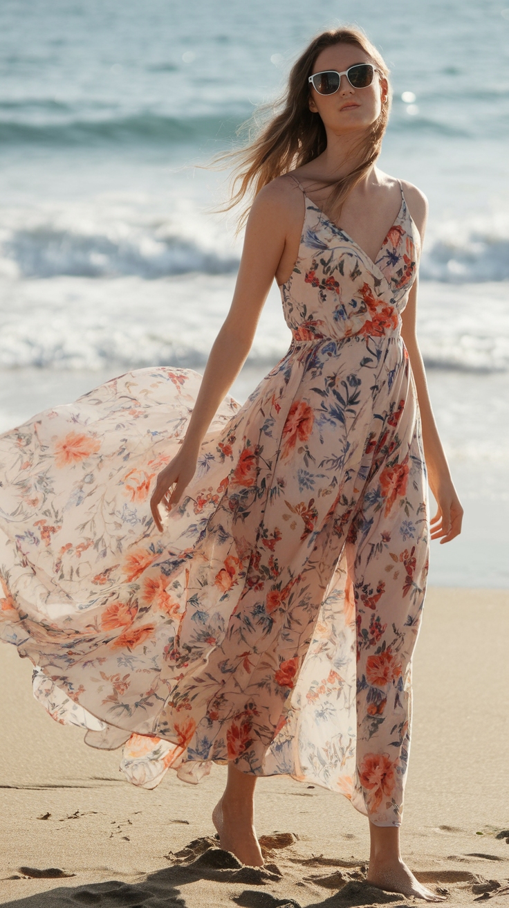 Must-Have Women Maxi Dresses for Summer outfit idea