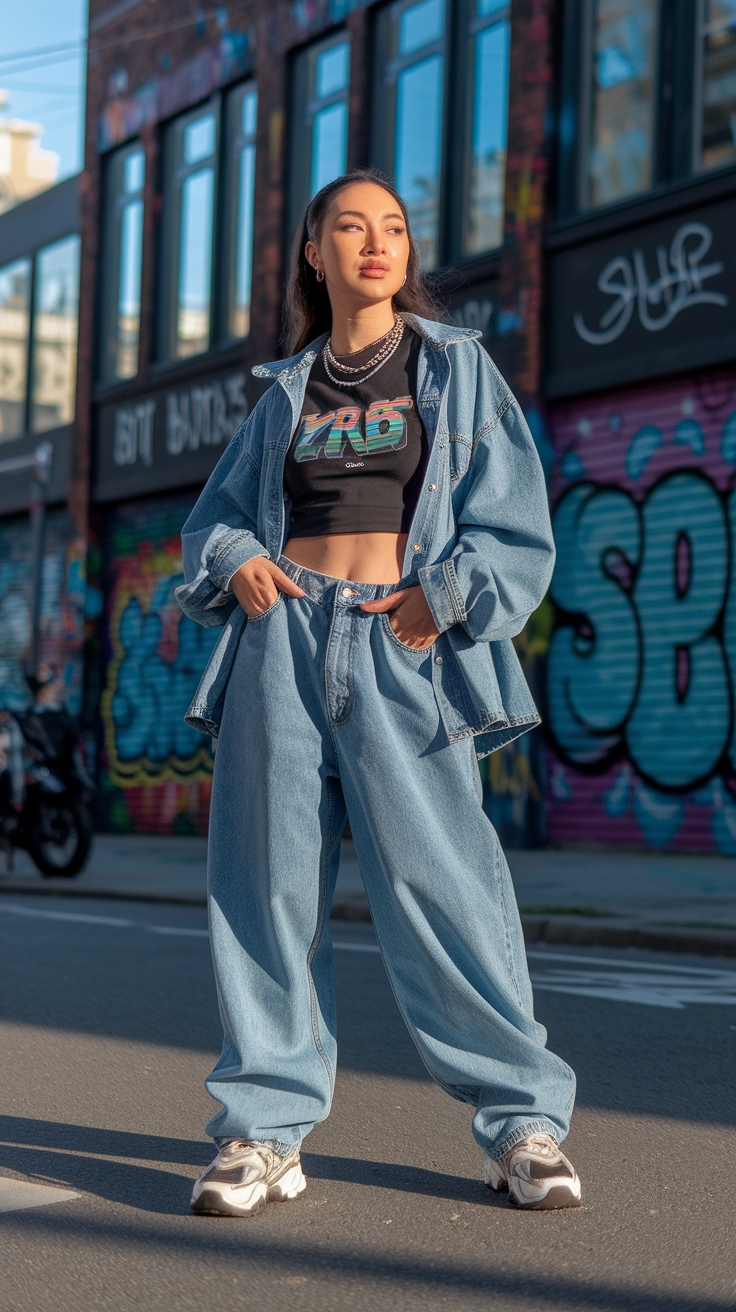 Creating Y2K Outfits Baggy for Everyday Comfort outfit idea