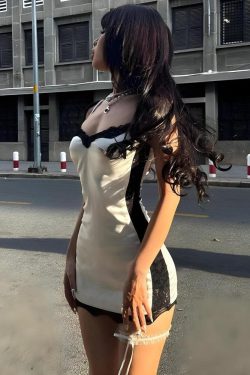 Style Core Aesthetics, New Style Trends - Baddie Lace Mini Dress