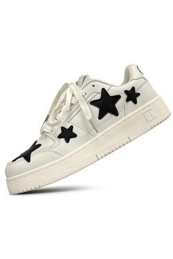 Style Core Aesthetics, New Style Trends - 'Black Star' Shoes