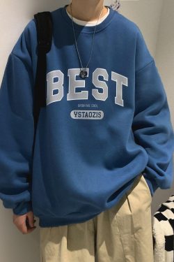 Style Core Aesthetics, New Style Trends - Soft Boy Oversized Sweatshirt
